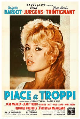 And God Created Woman  - Italian v2 - Vintage Movie Poster - Image 1 of 4