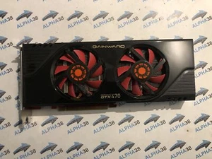 Gainward Nvidia Geforce GTX 470 1,25 GB GDDR5 PCI Express 2.0 x16 Graphic Card - Picture 1 of 2