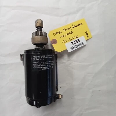 OMC EVINRUDE JOHNSON 1987 - 2005 REBUILT STARTER 40-50HP - TESTED - Image 1 of 4