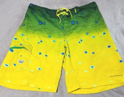 Pantalones cortos de tabla Columbia PFG para hombre talla 38 Omni-Shield Foto 1 de 4