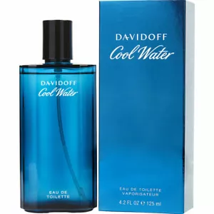 Cool Water by Davidoff 4.2 oz EDT Cologne for Men New In Box - Picture 1 of 2
