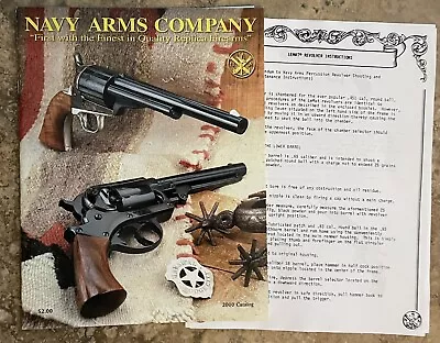 Vintage 2000 Navy Arms Catalog And Lemat Cavalry Manual - Image 1 of 2