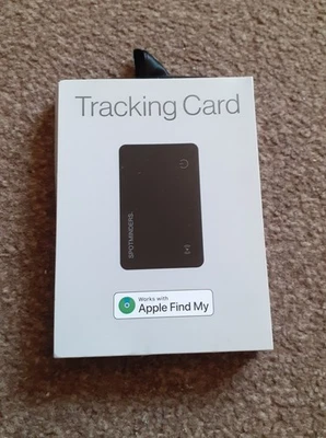 New spotminders tracking card with apple find me device locate notify... - Image 1 of 4