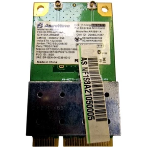 AzureWave AR5B91 PCI Express MiniCard Wireless Network Adapter - Afbeelding 1 van 4