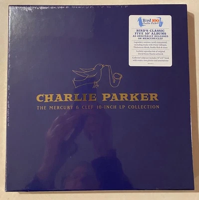 CHARLIE PARKER Mercury & Clef 10 inch LP Collection SEALED 5 x 10" LP box set - Image 1 of 4