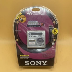 Sony Lettore Walkman MiniDisc Portatile Registratore MZ-R700 Nuovo In Confezione - Foto 1 di 4