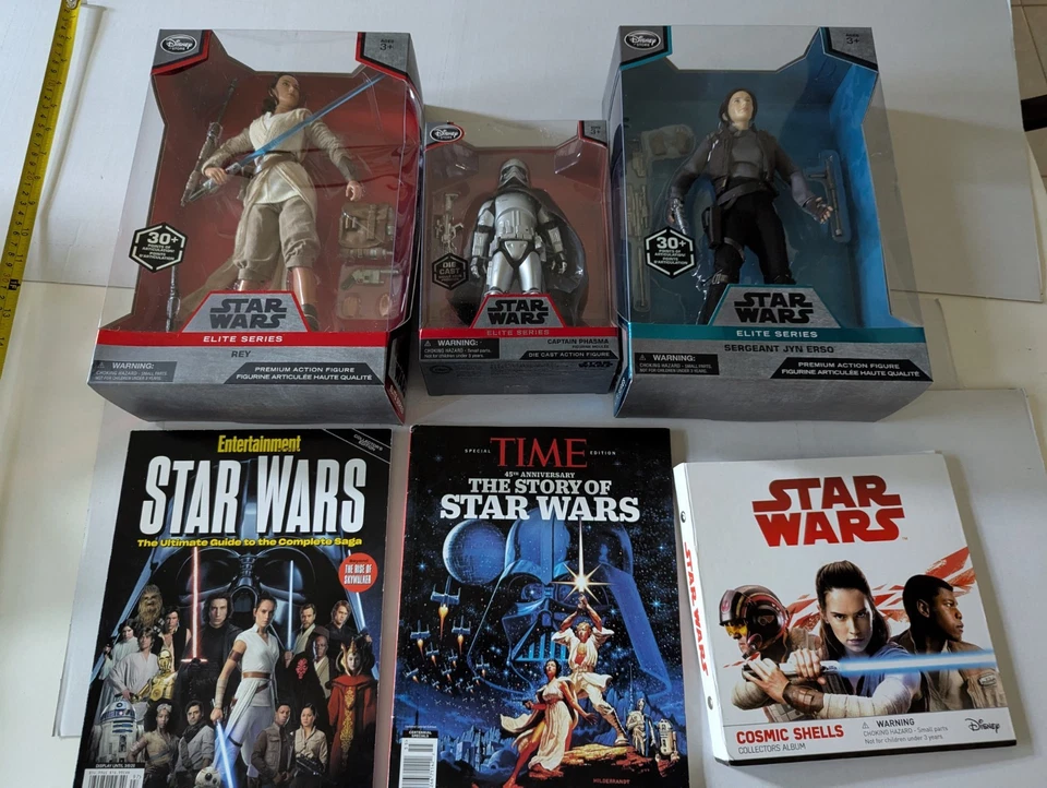 Фигурки Star Wars Disney Rea Capt.Plasma Джин Эрсо Скайуокер Дарт Вейдер  - Изображение 1 из 4