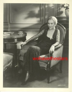 VINTAGE Karen Morley ADRIAN DESIGN FASHION '31 CUBAN LOVE Publicity Portrait - Picture 1 of 1