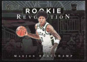 2022-23 2641C Panini Select Rookie Revolution MarJon Beauchamp Milwaukee Bucks - Picture 1 of 2