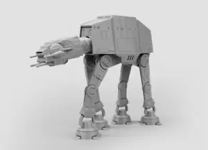 3D Printed Star Wars AT-AT, Articulated - Picture 1 of 27