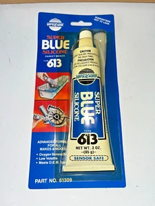 VersaChem 613 Super Blue RTV Silicone Case of 12 3oz Tubes Factory Sealed  61309 - Picture 1 of 3