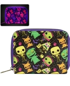 Pesadilla antes de Navidad - Neón POP! Cartera de LOUNGEFLY Funko - Imagen 1 de 8