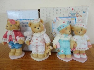 Lot of 3 Cherished Teddies SWEETHEARTS Darrel Jilly Craig and Cheri Valentines? - Picture 1 of 8