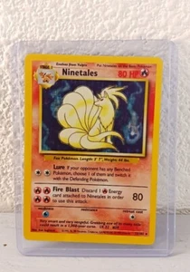 1999 POKEMON GAME NINETALES - HOLO Near MINT BASE SET 12/102 - Picture 1 of 2