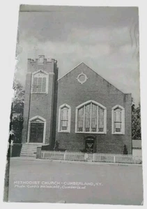 Cumberland Kentucky Chiesa Metodista 1952 Cartolina PC - Foto 1 di 3