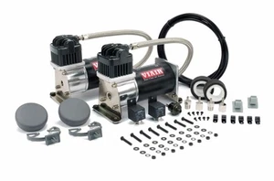 VIAIR Dual 280C Black and Silver Air Compressors for Train Horns - 12V, 150 PSI - Bild 1 von 4
