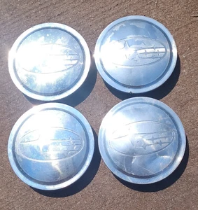 Subaru Forester Impreza Outback center cap set of 4, 2006-2013 p/n 28821 SA040 2 - Picture 1 of 3