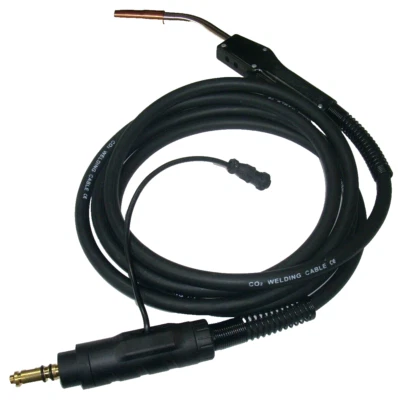Tweco style Mig Welding Gun 200 Amp w 15 ft Cable Fits Tweco Connection Hvy Dty