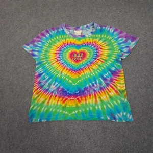 Camilla And Marc Shirt Kids 10 Blue Tie Dye Hyped Up Hippie T Shirt Size 10 - Picture 1 of 9