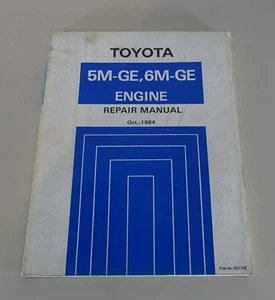 Manual de Reparacion Toyota 5M-GE/6M-GE 2,8l Motor para Alanlong Supra 10/1984 - Imagen 1 de 4