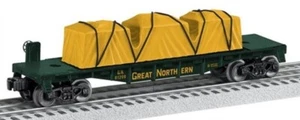 6-81206 O Scale Lionel Great Northern Flatcar - Picture 1 of 1