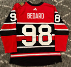 Adidas Connor Bedard Chicago Blackhawks  Reverse Retro Jersey Nhl Hockey