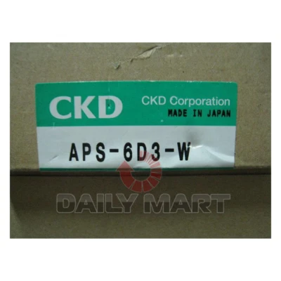 New In Box CKD APS-6D3-W Pressure Switch - Image 1 of 2