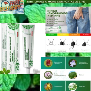 Hemorrhoid Cream, Hemorrhoid Treatment, Hemorrhoid & Fissure Ointment, Fast Reli - Picture 1 of 9