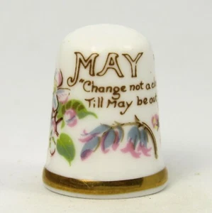CAVERSWALL PORZELLAN FINGERHUT "MAI" DAS LANDTAGEBUCH EINER EDWARDIANISCHEN DAME (TM122) - Bild 1 von 6
