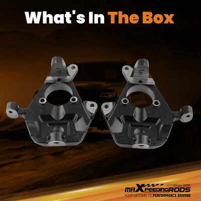 Kit de husillos reductores de caída de 2" para Chevrolet Silverado GMC Sierra 1500 1999-2006 Foto 1 de 4