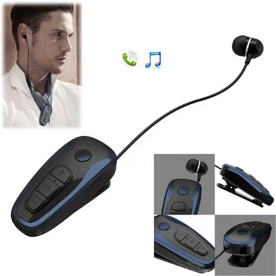 Wireless Bluetooth Stereo Earphone Headphone Headset Hands-free Call for Driving - Image 1 of 4