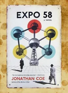 Riproduzioni insegna metallo latta Expo 58 - Foto 1 di 4