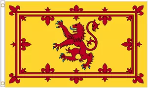 Scotland Lion Rampant Flag 5'x3' HEAVY-DUTY 200D NYLON - LAST FEW - Picture 1 of 3