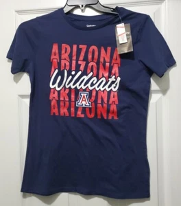 New Arizona Wildcats Women's Navy/Red T-Shirt MEDIUM - Picture 1 of 5