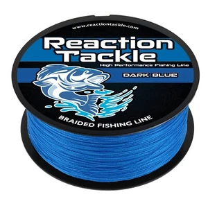 Línea de pesca trenzada de alto rendimiento Reaction Tackle / trenza - azul oscuro - Imagen 1 de 6