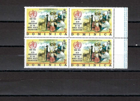 SMALLPOX-  VARICELA.-  BKLT OF 4     1973 MNH Cover