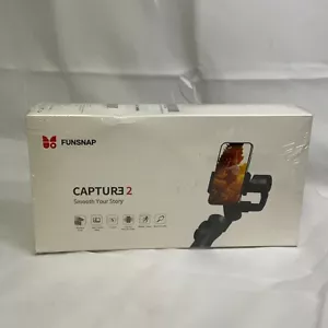 Funsnap Capture 2 Gray Portable Smart Phone Handheld Gimbal Stabilizer - Picture 1 of 3