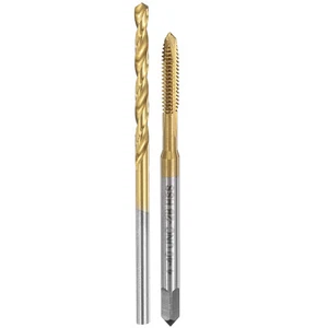 1pcs 4-40 UNC Spiral Point Thread Tap and 1pcs 2.3mm Drill Bit Ti-Coated Set - Picture 1 of 7