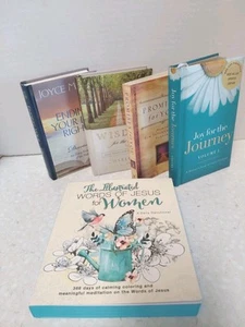 Christian Book Lot Of 5 Inspiring Promises Wisdom Calming Devotional Encouraging - Picture 1 of 6