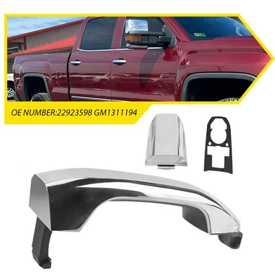 Manija de puerta exterior para Chevrolet Suburban Tahoe Silverado 2015-2020 delantera derecha C Foto 1 de 4