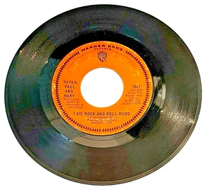 PETER, PAUL & MARY Great Mandella I Dig Rock 45 7" Record EP Warner Bros - Picture 1 of 2