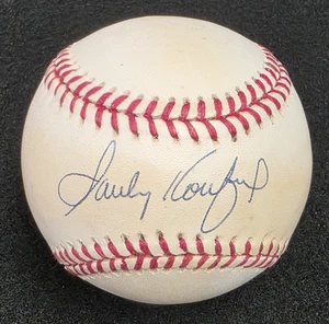 SANDY KOUFAX Signed Official Baseball-HOF-BROOKLYN DODGERS-PSA - Picture 1 of 8
