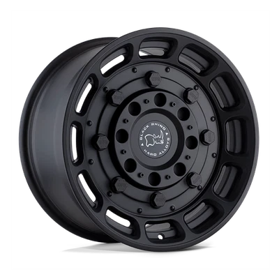 Black Rhino Warthog 17X8.5 -18 Matte Black Wheel 5X127 5X5 (QTY 4) Foto 1 de 4