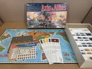 Vintage 1984 Milton Bradley Axis & Allies Spring 1942 Incomplete Board Game - Picture 1 of 10