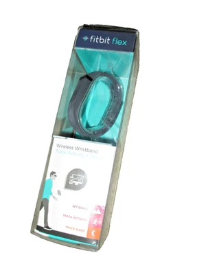 Fitbit Flex Wireless Activity & Sleep Tracker Wristband - BLACK FB401BK NEW - Image 1 of 4