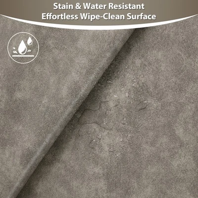 Vintage Pattern Faux Leather Fabric Anti-Scratch 55"W Upholstery Fabric Pre-Cut - Image 1 of 4