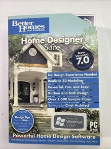 Better Homes And Gardens Home Designer Suite Computer Software/CD 2006/version 7 - Picture 1 of 7