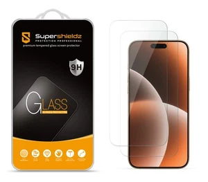 2X Anti-Glare Matte Tempered Glass Screen Protector for Apple iPhone 17 Pro Max - Picture 1 of 5