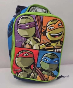 Unisex Teenage Mutant Ninja Turtles blau & grün Schule Brotzeittasche (B228) - Bild 1 von 10