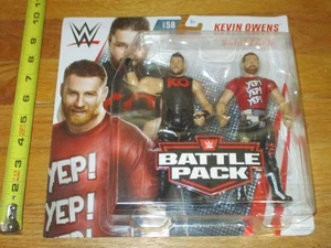 2018 WWE Mattel Kevin Owens Sami Zayn Battle Pack 59 figuras básicas de lucha libre - Imagen 1 de 5